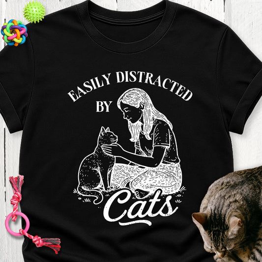 Easily distracted by cats