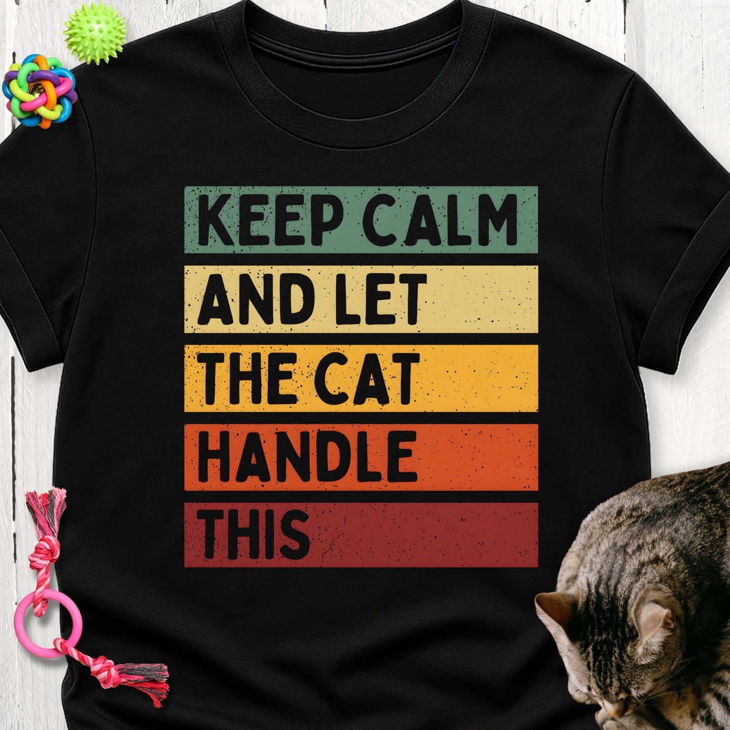 Keep calm and let the cat handle this
