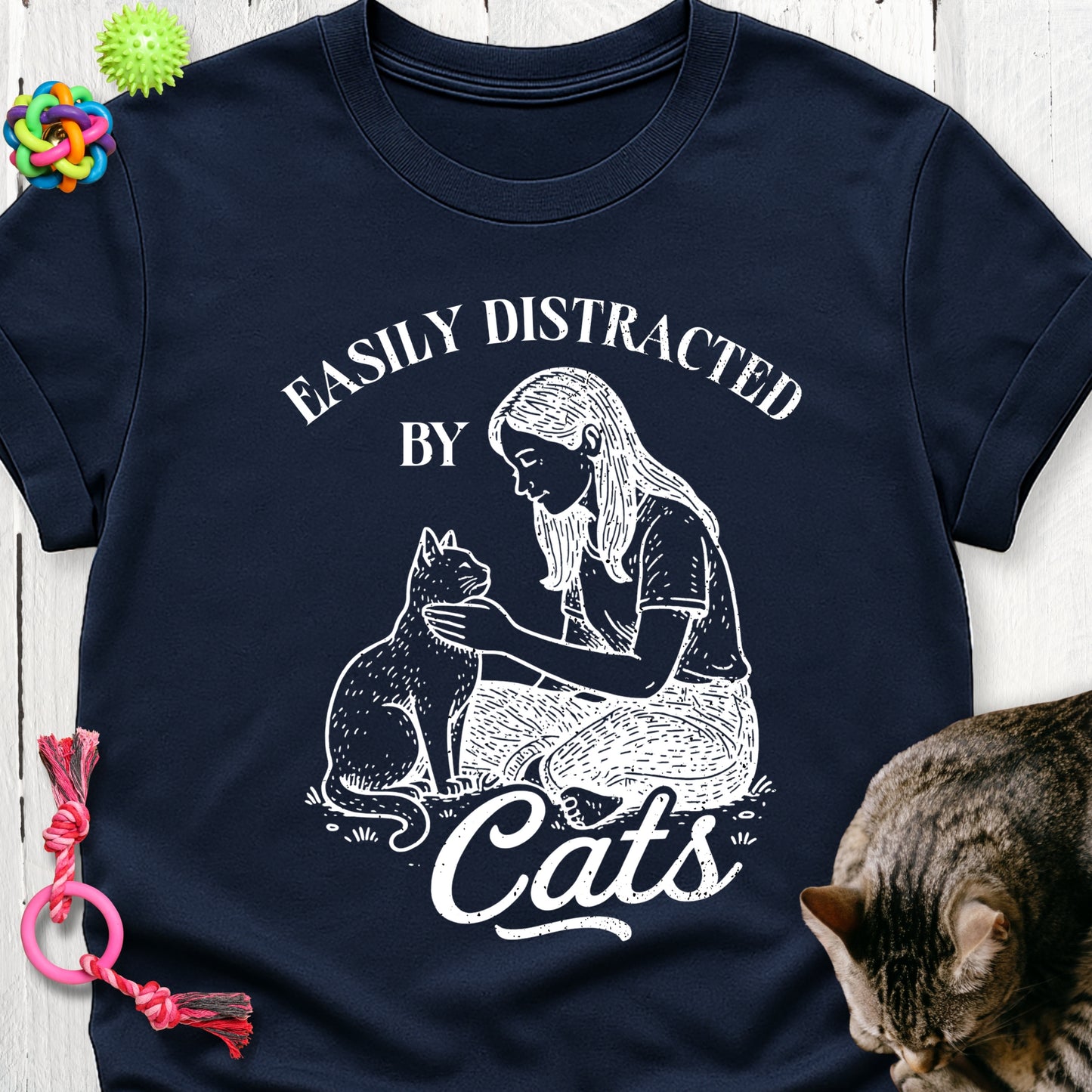 Easily distracted by cats