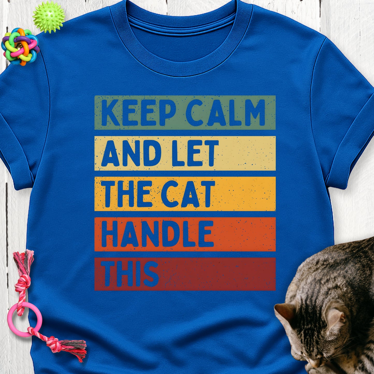 Keep calm and let the cat handle this