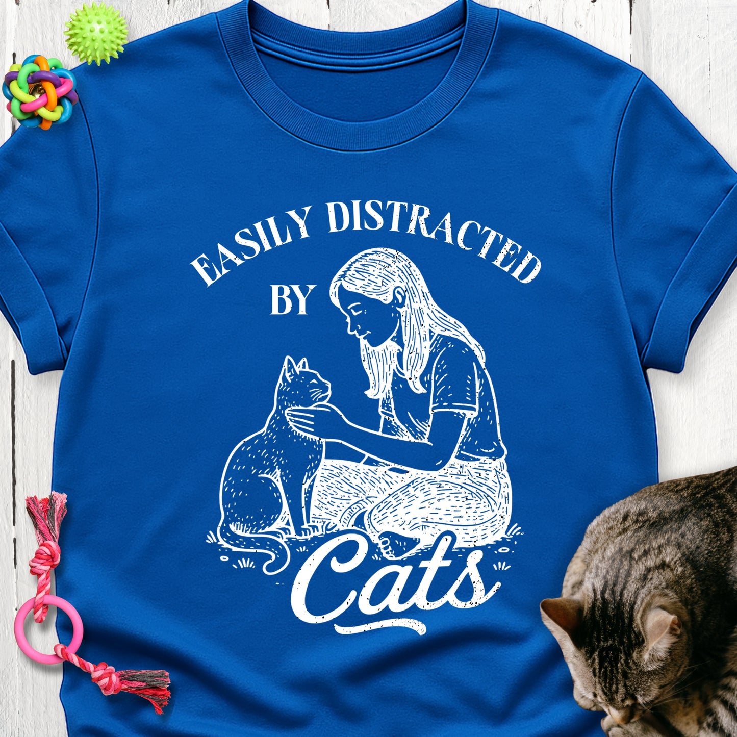 Easily distracted by cats