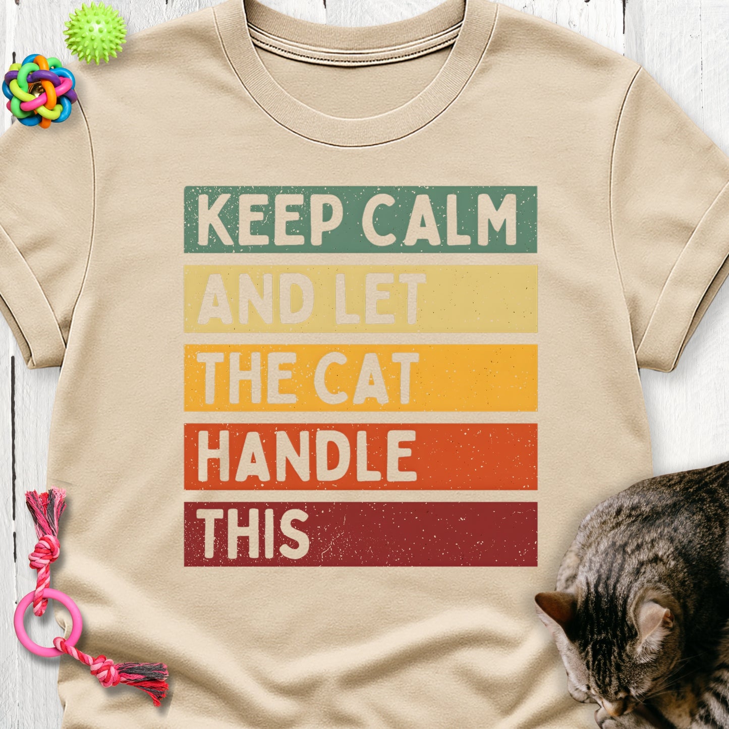Keep calm and let the cat handle this