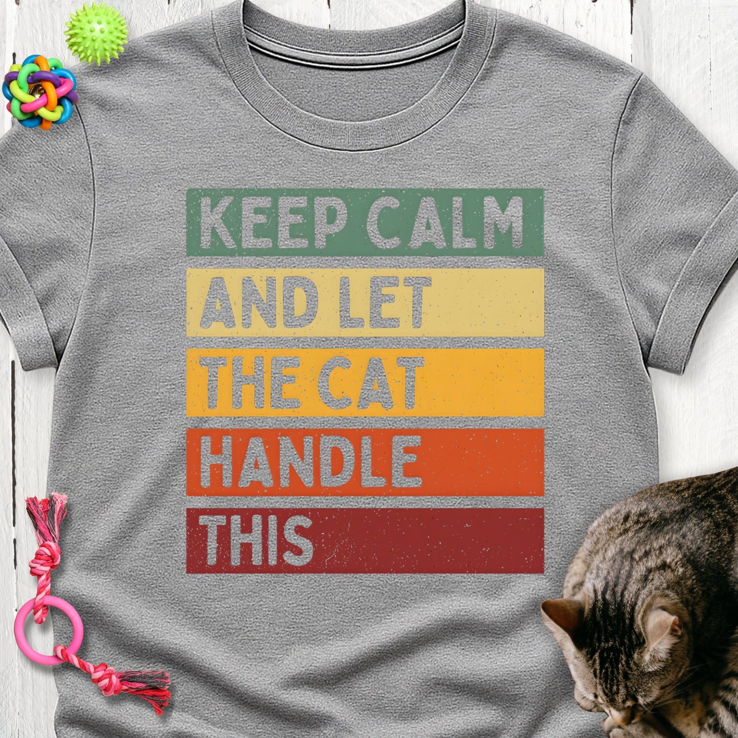 Keep calm and let the cat handle this