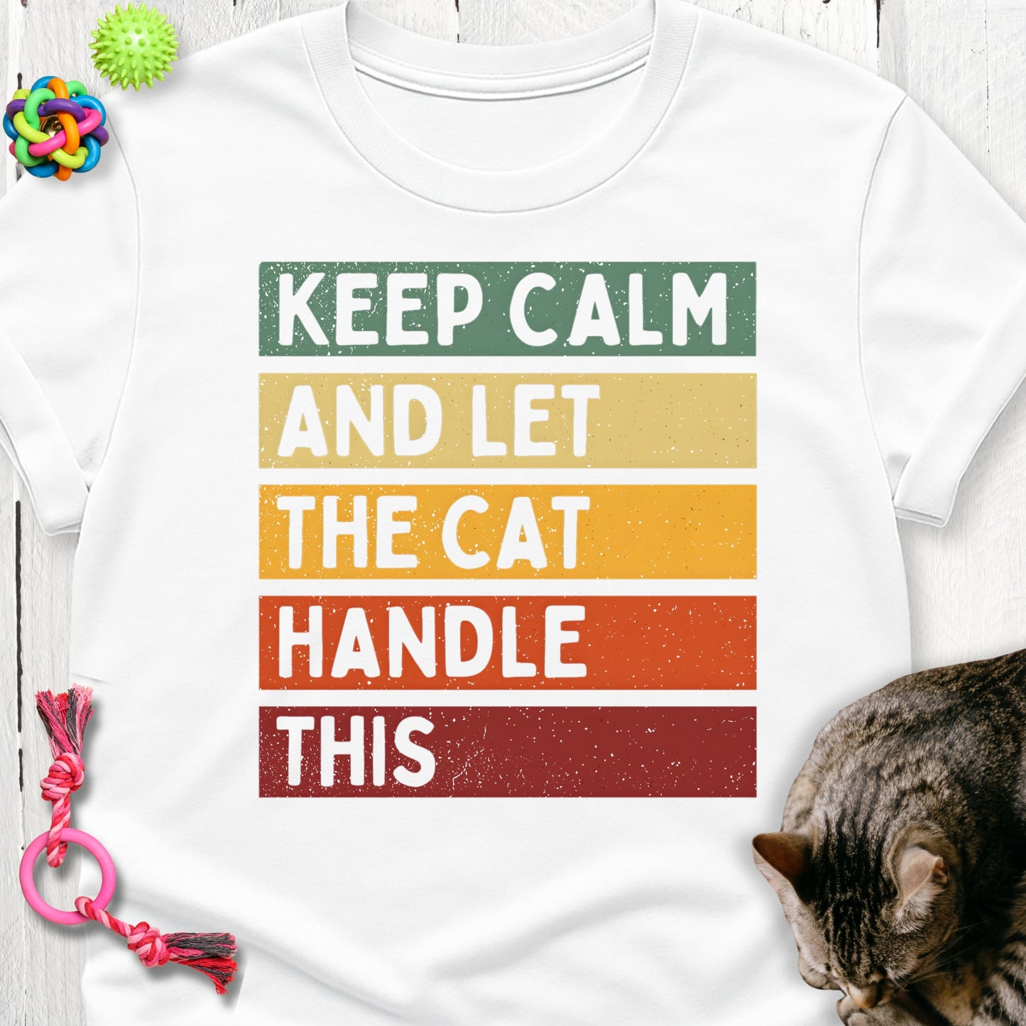 Keep calm and let the cat handle this