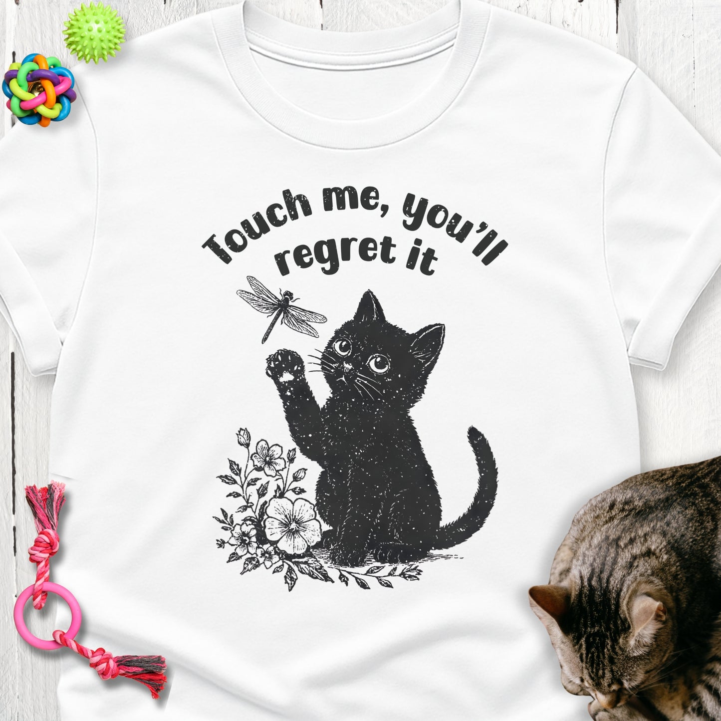 Touch me you’ll regret it